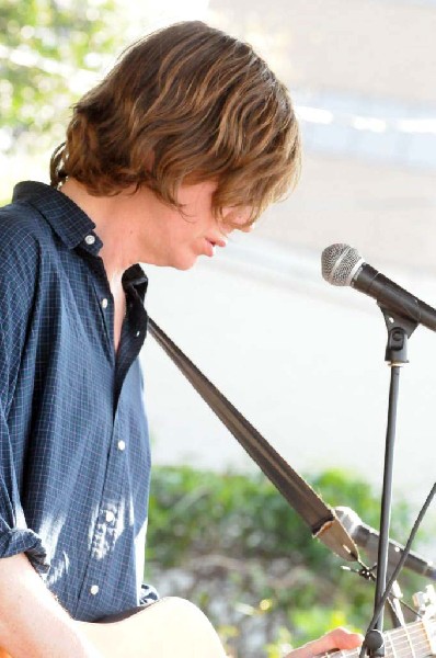 Thurston Moore at the Roky Erickson Ice Cream Social at Threadgill's , Aust