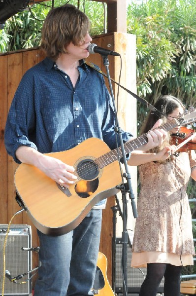 Thurston Moore at the Roky Erickson Ice Cream Social at Threadgill's , Aust