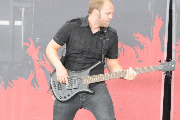 Trapt at the Verizon Wireless Amphitheater, Selma, Texas