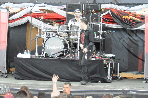 Trapt at the Verizon Wireless Amphitheater, Selma, Texas