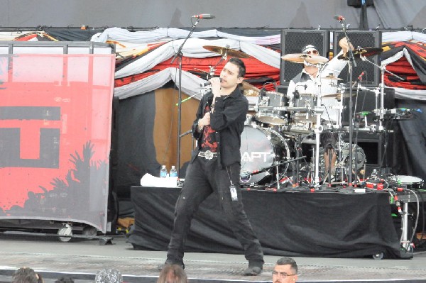 Trapt at the Verizon Wireless Amphitheater, Selma, Texas