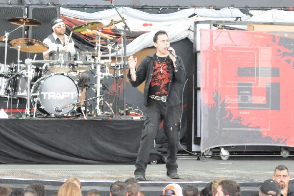 Trapt at the Verizon Wireless Amphitheater, Selma, Texas