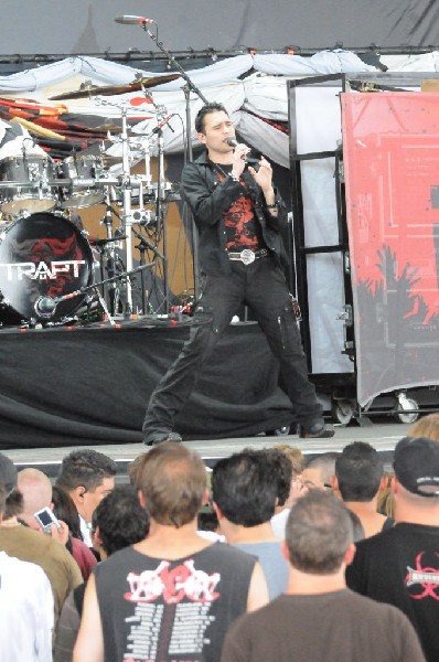 Trapt at the Verizon Wireless Amphitheater, Selma, Texas