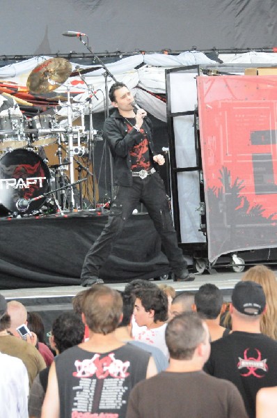 Trapt at the Verizon Wireless Amphitheater, Selma, Texas