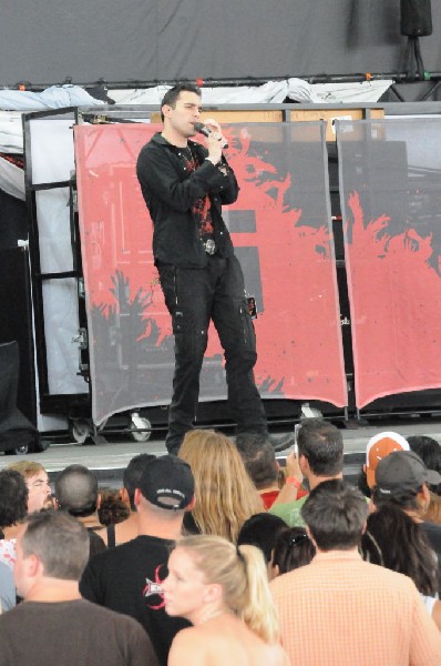 Trapt at the Verizon Wireless Amphitheater, Selma, Texas