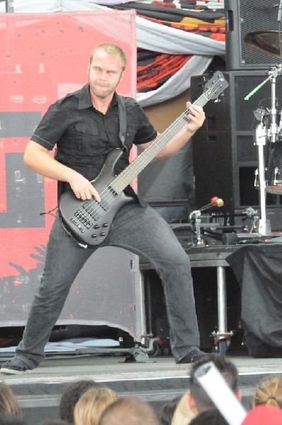 Trapt at the Verizon Wireless Amphitheater, Selma, Texas