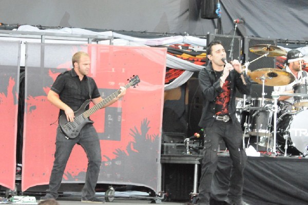 Trapt at the Verizon Wireless Amphitheater, Selma, Texas