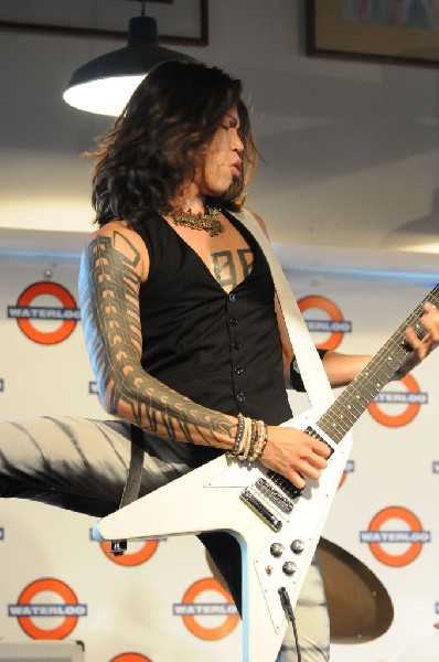 Triple Cobra at Waterloo Records instore, Austin, Texas