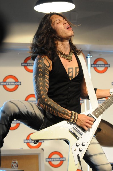 Triple Cobra at Waterloo Records instore, Austin, Texas