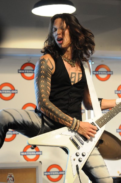 Triple Cobra at Waterloo Records instore, Austin, Texas