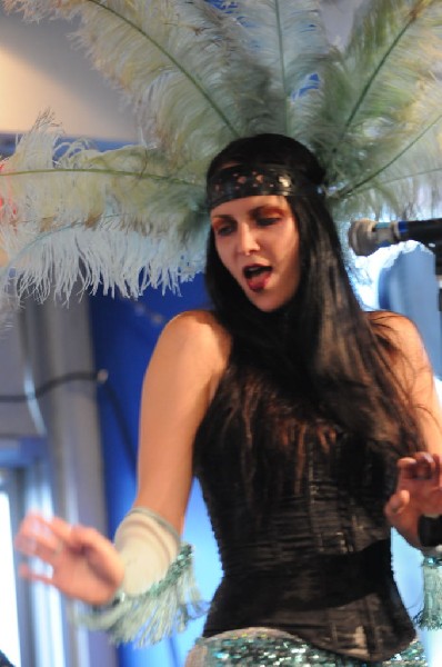 Triple Cobra at Waterloo Records instore, Austin, Texas