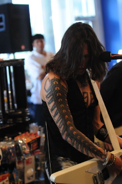 Triple Cobra at Waterloo Records instore, Austin, Texas