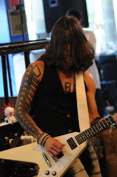 Triple Cobra at Waterloo Records instore, Austin, Texas