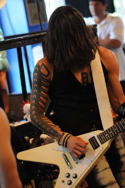 Triple Cobra at Waterloo Records instore, Austin, Texas