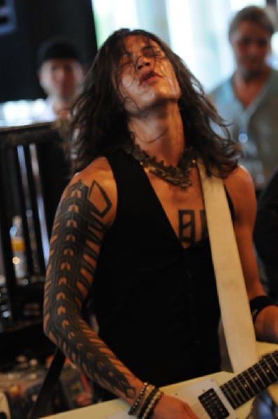 Triple Cobra at Waterloo Records instore, Austin, Texas