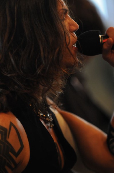 Triple Cobra at Waterloo Records instore, Austin, Texas