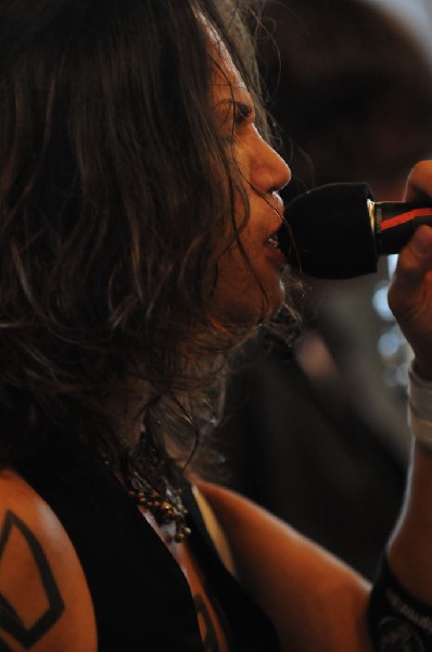 Triple Cobra at Waterloo Records instore, Austin, Texas