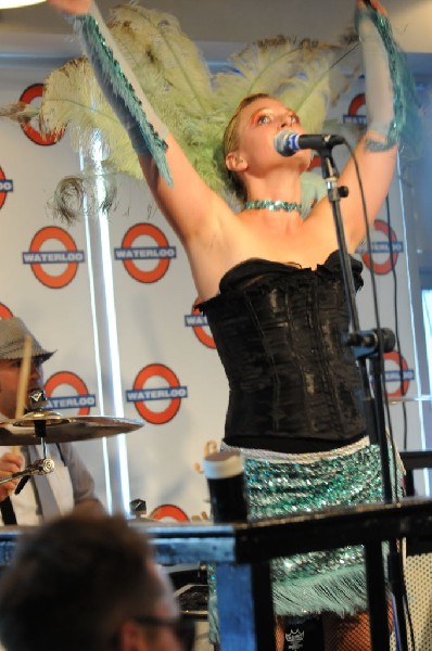 Triple Cobra at Waterloo Records instore, Austin, Texas