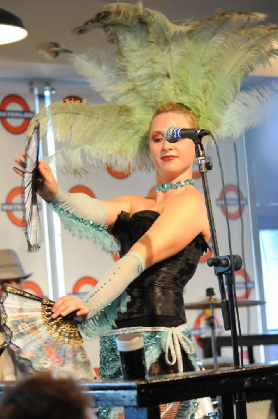 Triple Cobra at Waterloo Records instore, Austin, Texas