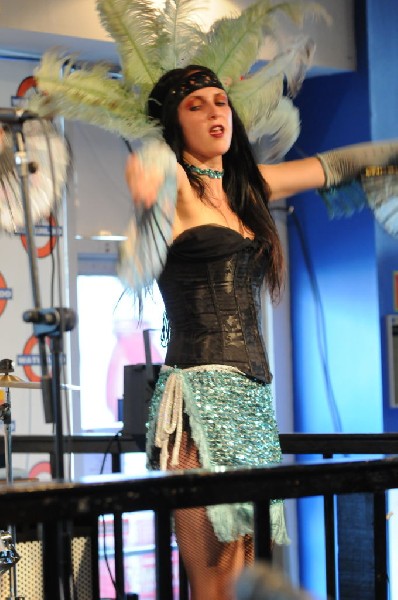 Triple Cobra at Waterloo Records instore, Austin, Texas