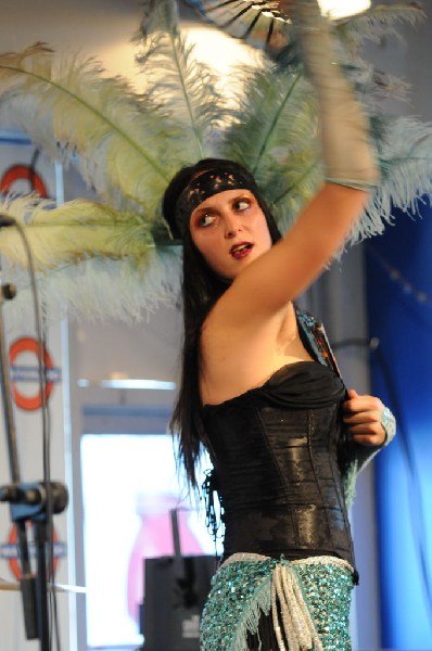 Triple Cobra at Waterloo Records instore, Austin, Texas