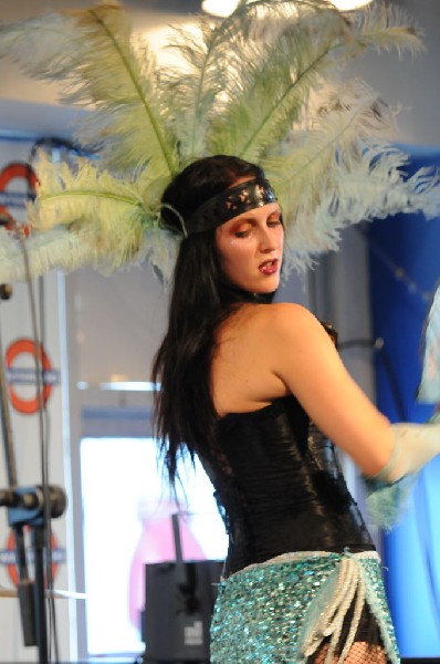 Triple Cobra at Waterloo Records instore, Austin, Texas