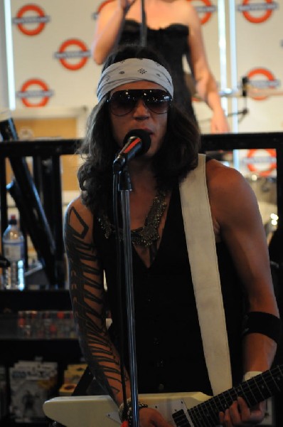 Triple Cobra at Waterloo Records instore, Austin, Texas