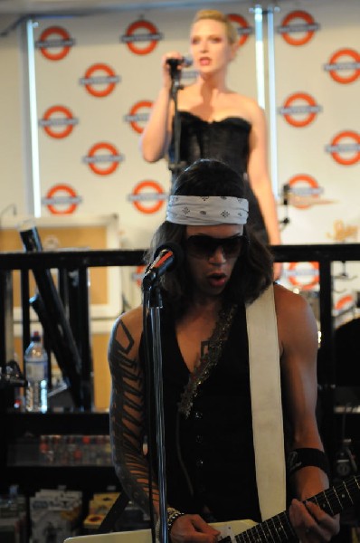 Triple Cobra at Waterloo Records instore, Austin, Texas