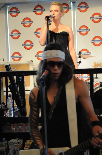 Triple Cobra at Waterloo Records instore, Austin, Texas