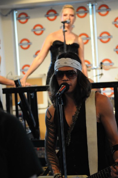 Triple Cobra at Waterloo Records instore, Austin, Texas