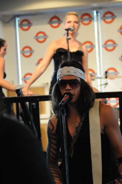 Triple Cobra at Waterloo Records instore, Austin, Texas