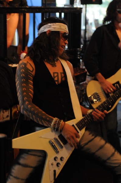 Triple Cobra at Waterloo Records instore, Austin, Texas