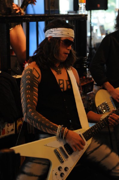 Triple Cobra at Waterloo Records instore, Austin, Texas