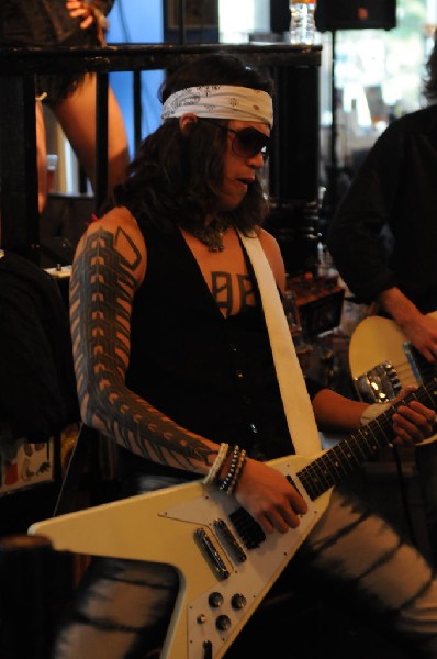 Triple Cobra at Waterloo Records instore, Austin, Texas