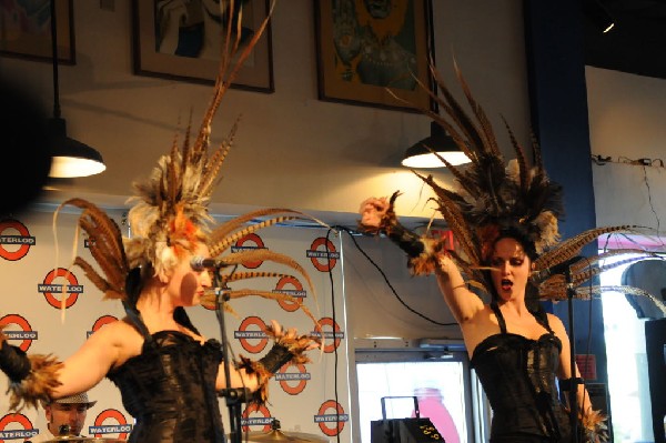 Triple Cobra at Waterloo Records instore, Austin, Texas