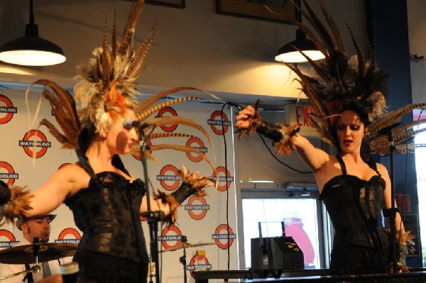 Triple Cobra at Waterloo Records instore, Austin, Texas