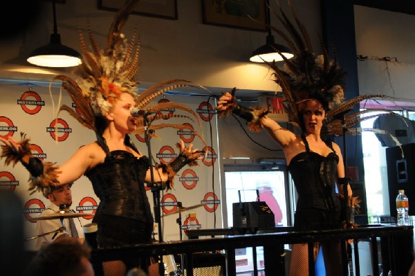 Triple Cobra at Waterloo Records instore, Austin, Texas