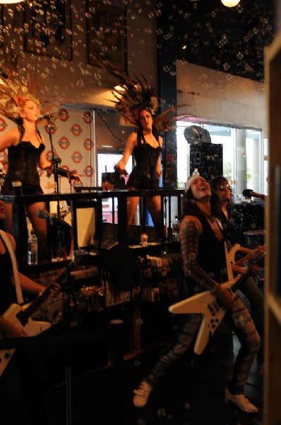 Triple Cobra at Waterloo Records instore, Austin, Texas