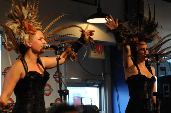 Triple Cobra at Waterloo Records instore, Austin, Texas