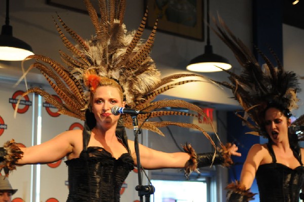 Triple Cobra at Waterloo Records instore, Austin, Texas