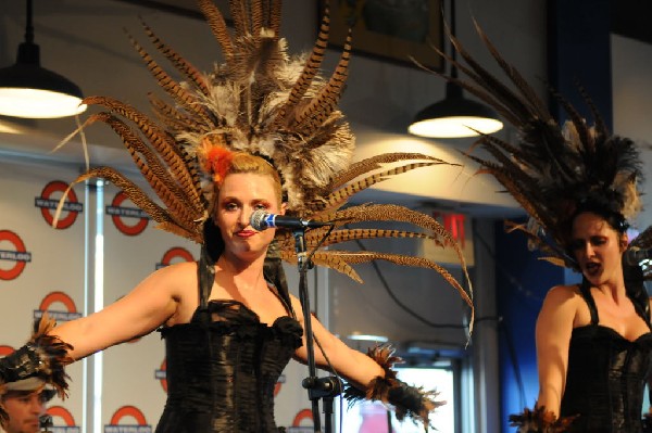 Triple Cobra at Waterloo Records instore, Austin, Texas