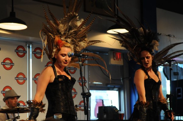 Triple Cobra at Waterloo Records instore, Austin, Texas