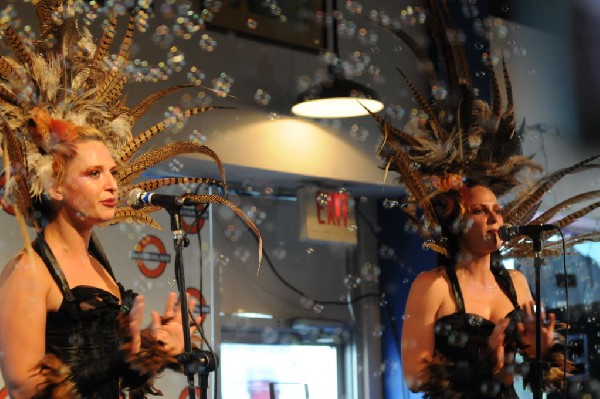 Triple Cobra at Waterloo Records instore, Austin, Texas