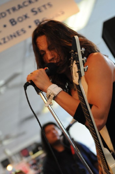 Triple Cobra at Waterloo Records instore, Austin, Texas