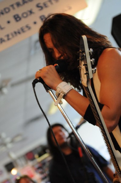 Triple Cobra at Waterloo Records instore, Austin, Texas