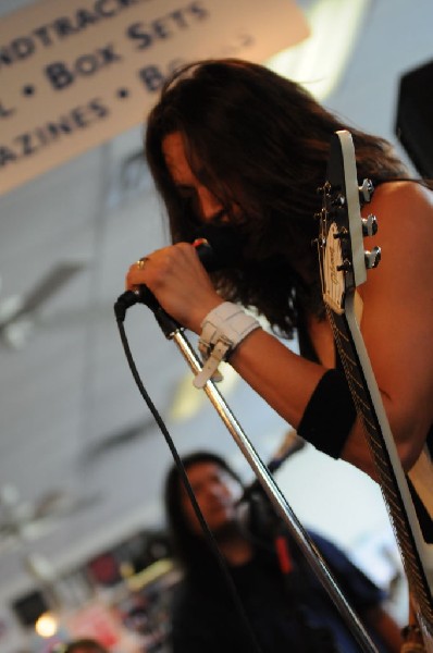 Triple Cobra at Waterloo Records instore, Austin, Texas