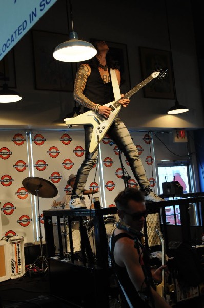 Triple Cobra at Waterloo Records instore, Austin, Texas