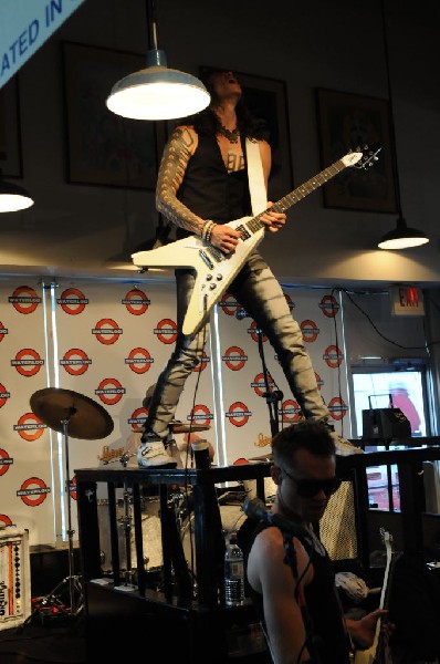 Triple Cobra at Waterloo Records instore, Austin, Texas