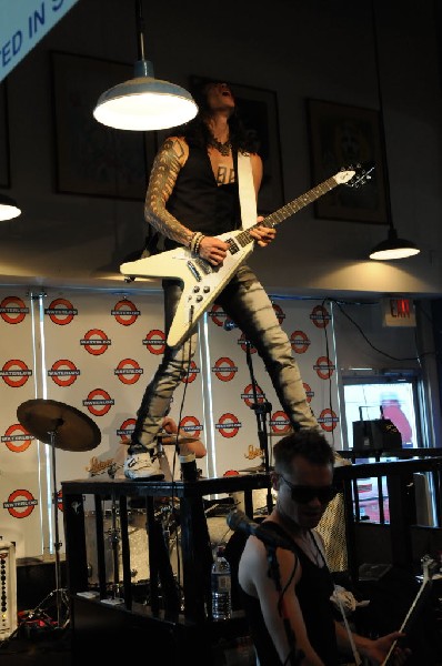 Triple Cobra at Waterloo Records instore, Austin, Texas