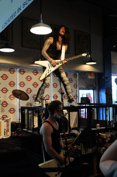 Triple Cobra at Waterloo Records instore, Austin, Texas